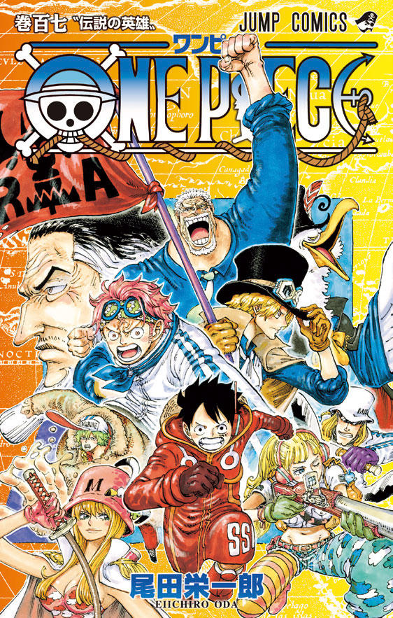 ONE PIECE Vol.107 Jump Comics Manga - Japanese Version