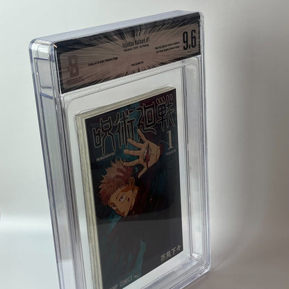 BGS 9.6 Jujutsu Kaisen Vol. 1 Japanese Jump Comic 2018 1st Printing Manga