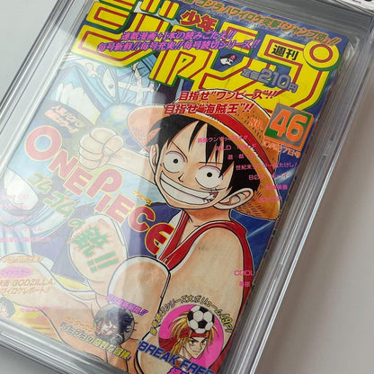 BGS 5.5 Weekly Shonen Jump 1997 #36 2nd  One Piece! Luffy Manga AUTHENTICATED